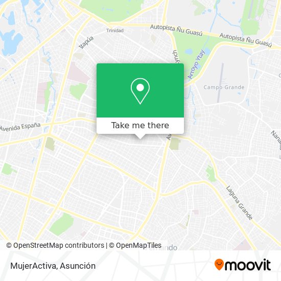 Mapa de MujerActiva