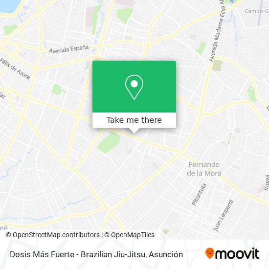 Dosis Más Fuerte - Brazilian Jiu-Jitsu map