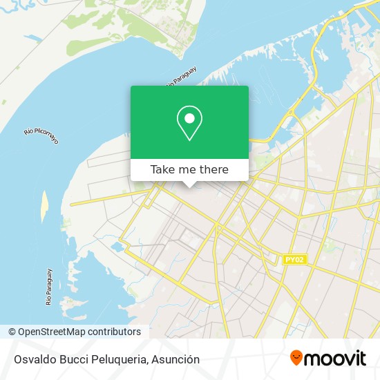 Osvaldo Bucci Peluqueria map