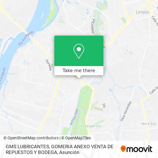 GMS LUBRICANTES, GOMERIA ANEXO VENTA DE REPUESTOS Y BODEGA map