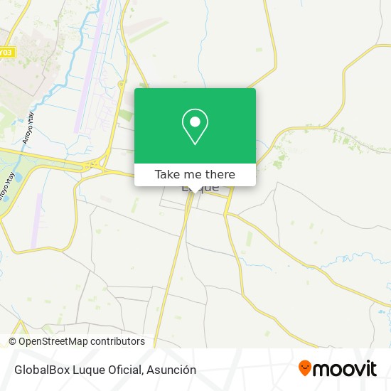 GlobalBox Luque Oficial map