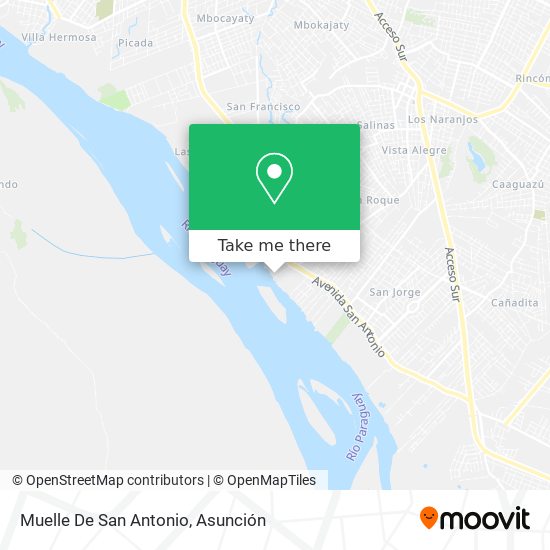Muelle De San Antonio map