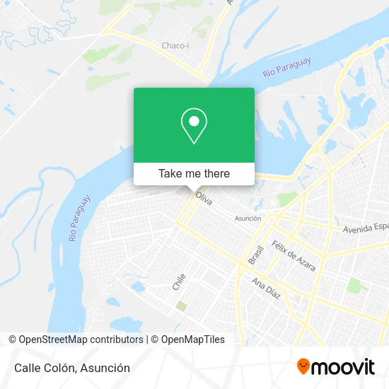 Calle Colón map