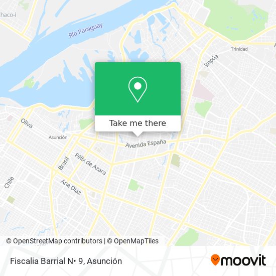 Mapa de Fiscalia Barrial N• 9