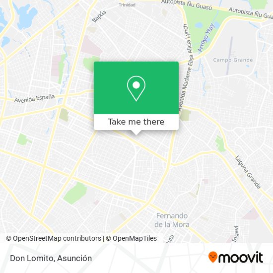 Mapa de Don Lomito