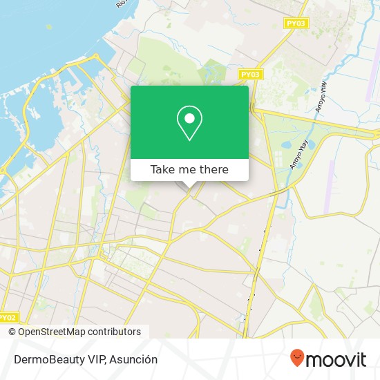 DermoBeauty VIP map