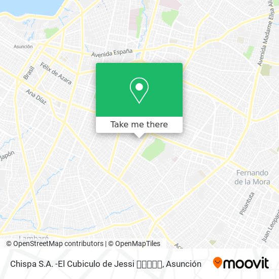 Chispa S.A. -El Cubiculo de Jessi 💶💴💵💰💸 map