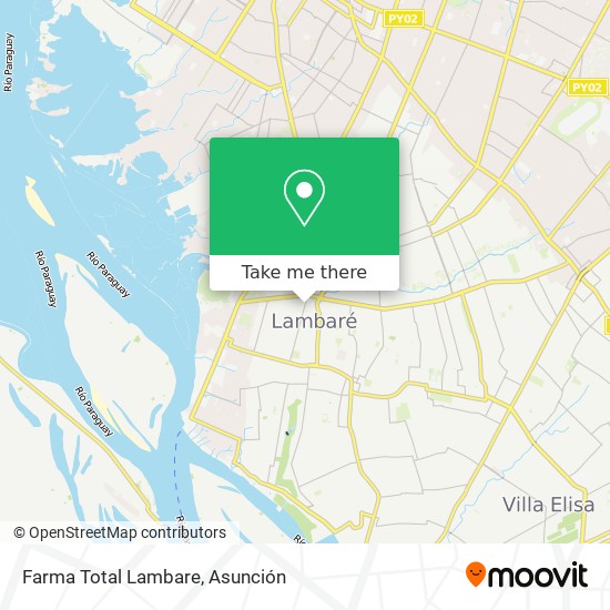 Farma Total Lambare map