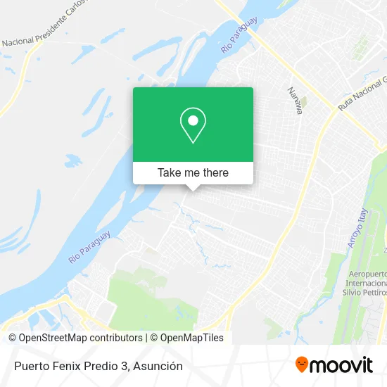 Mapa de Puerto Fenix Predio 3