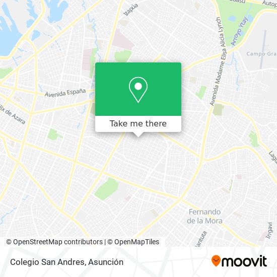Mapa de Colegio San Andres