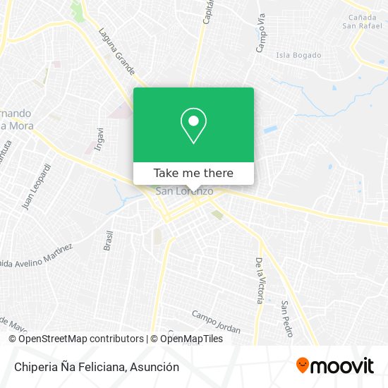 Mapa de Chiperia Ña Feliciana