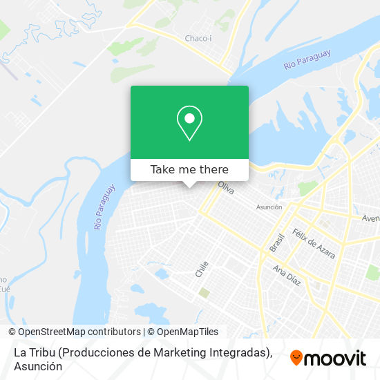 La Tribu (Producciones de Marketing Integradas) map