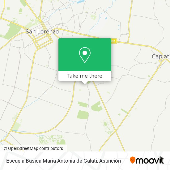 Escuela Basica Maria Antonia de Galati map