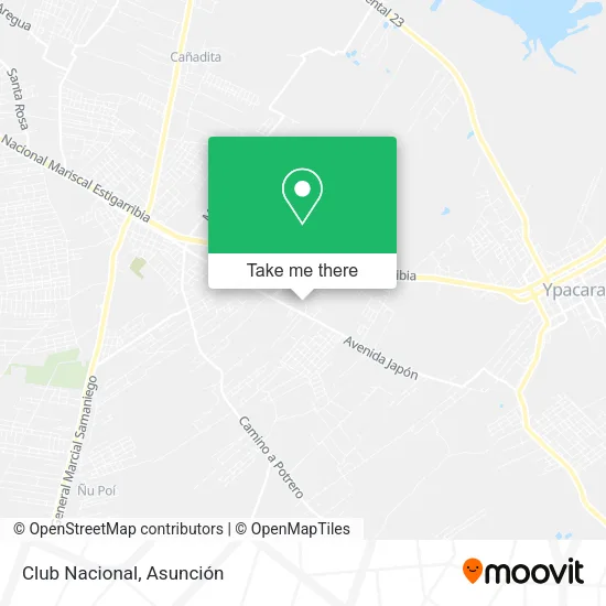 Club Nacional map
