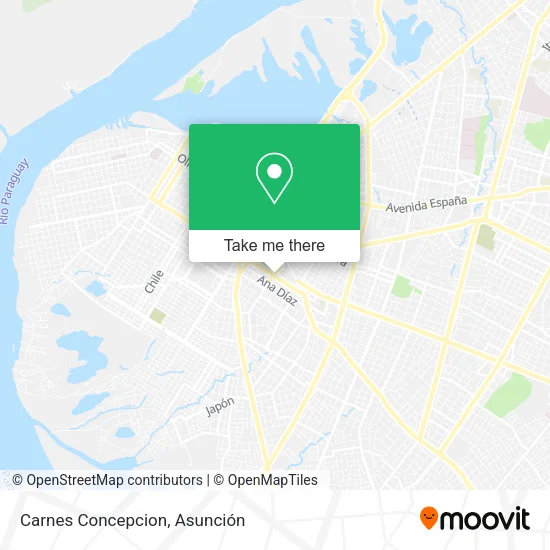 Carnes Concepcion map