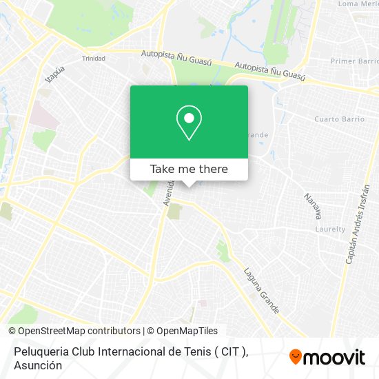 Peluqueria Club Internacional de Tenis ( CIT ) map