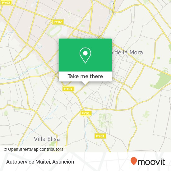 Autoservice Maitei map