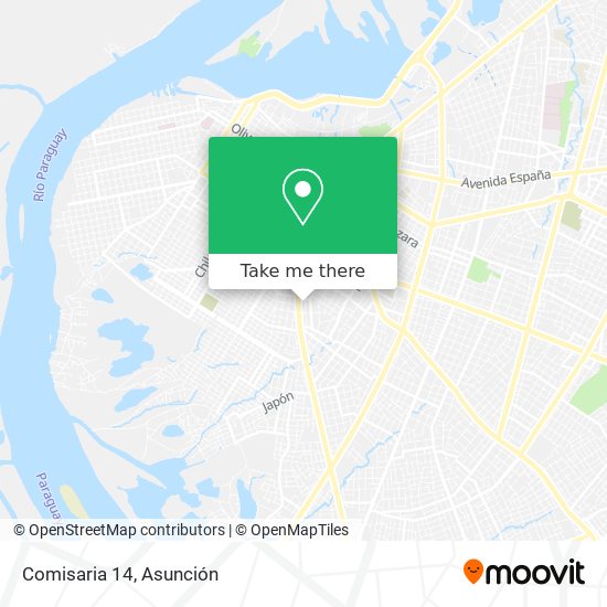 Mapa de Comisaria 14