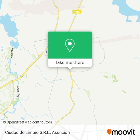 Ciudad de Limpio S.R.L. map