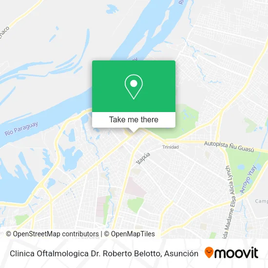 Clinica Oftalmologica Dr. Roberto Belotto map