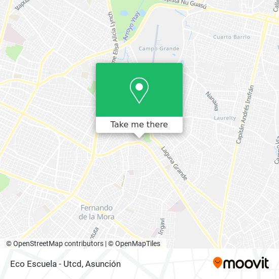 Mapa de Eco Escuela - Utcd