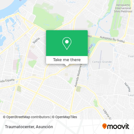 Mapa de Traumatocenter