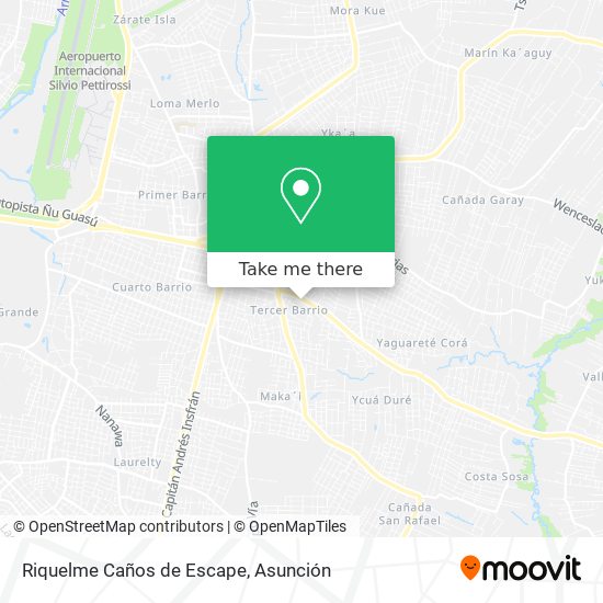 Mapa de Riquelme Caños de Escape