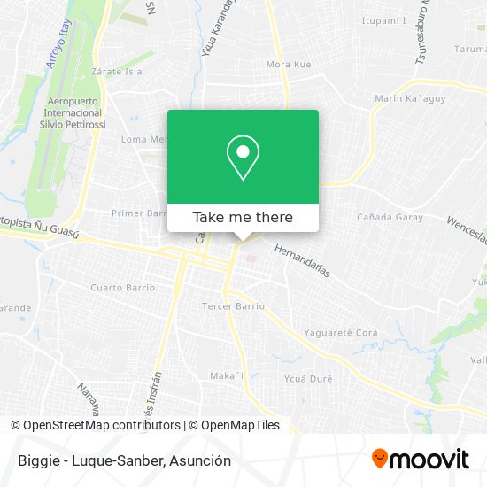Biggie - Luque-Sanber map