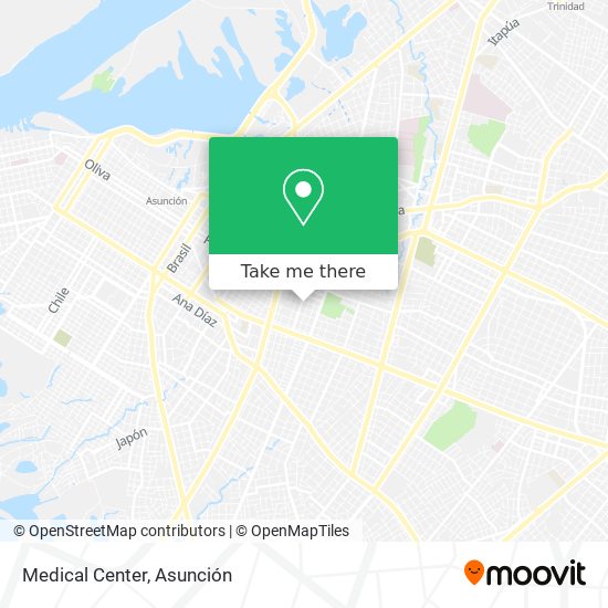 Medical Center map