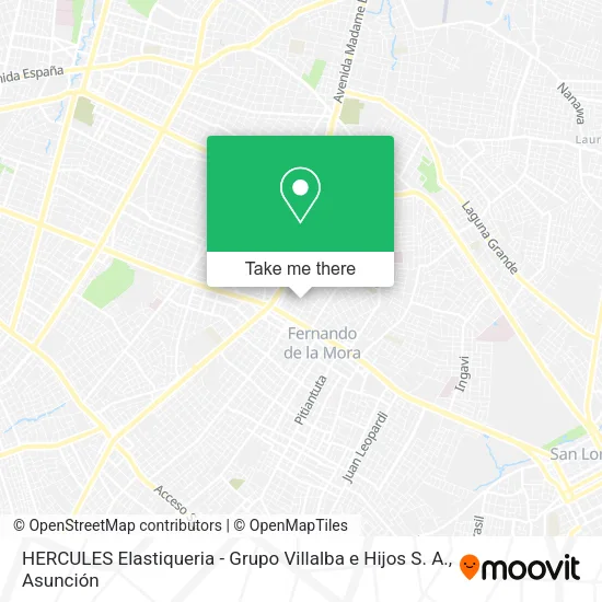 HERCULES Elastiqueria - Grupo Villalba e Hijos S. A. map