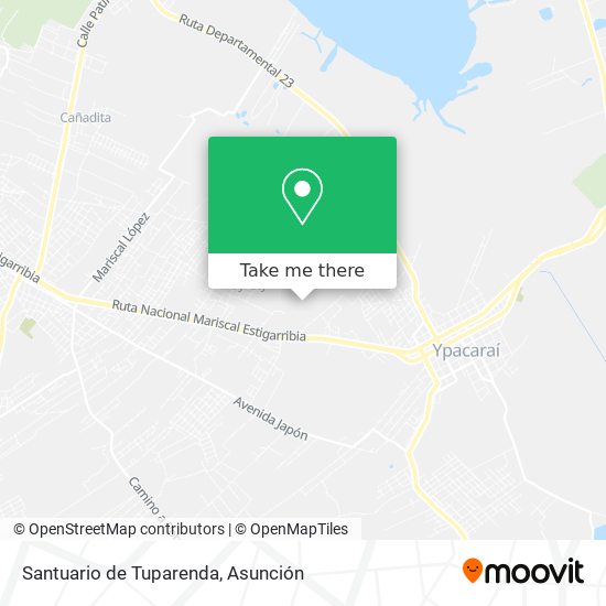 Mapa de Santuario de Tuparenda