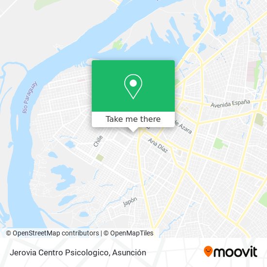 Mapa de Jerovia Centro Psicologico