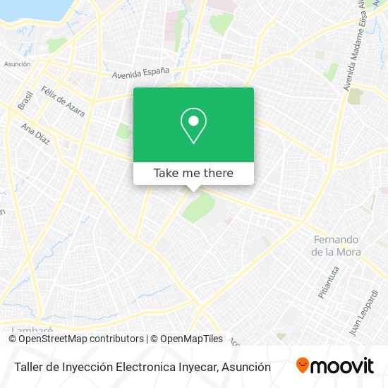 Taller de Inyección Electronica Inyecar map