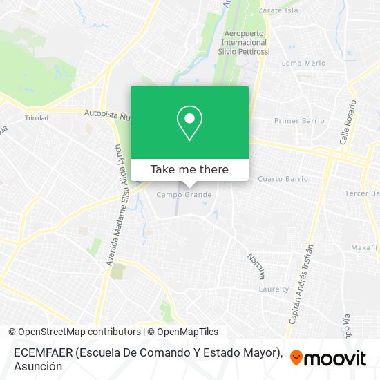 ECEMFAER (Escuela De Comando Y Estado Mayor) map