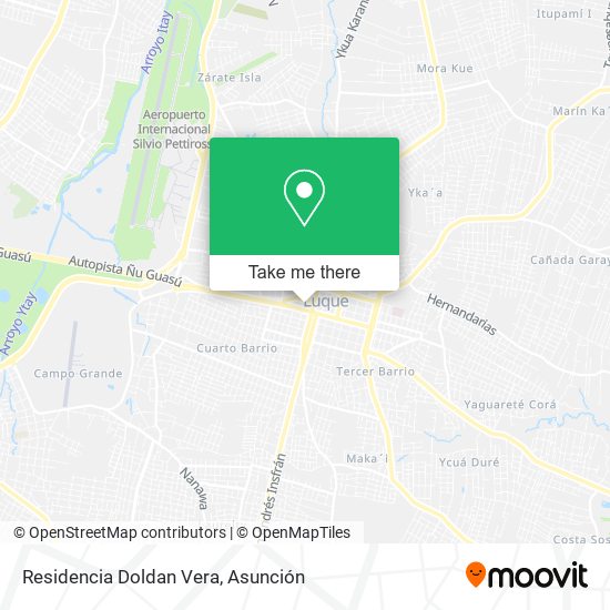 Residencia Doldan Vera map