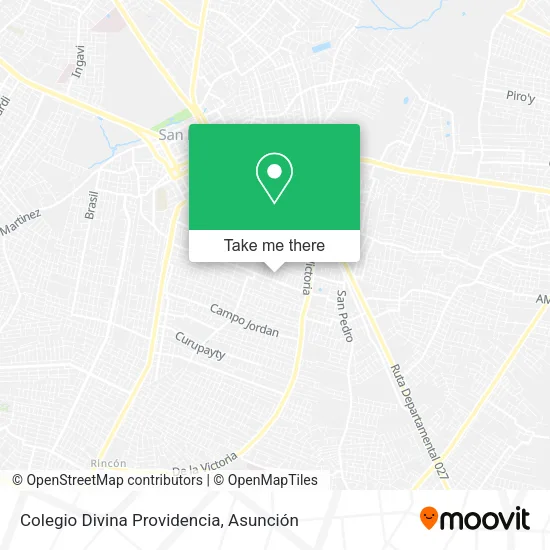 Colegio Divina Providencia map