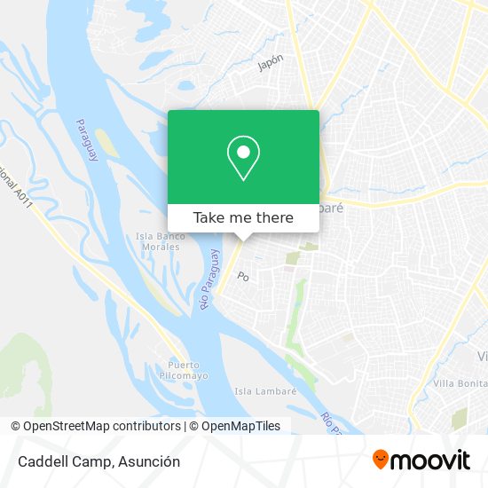 Mapa de Caddell Camp