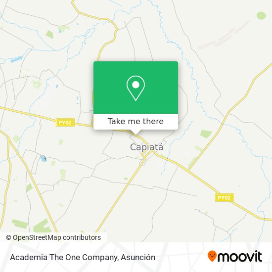 Academia The One Company map