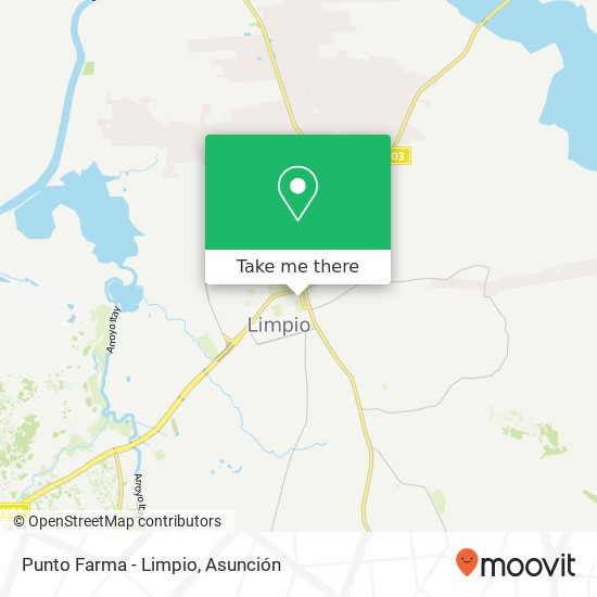 Punto Farma - Limpio map