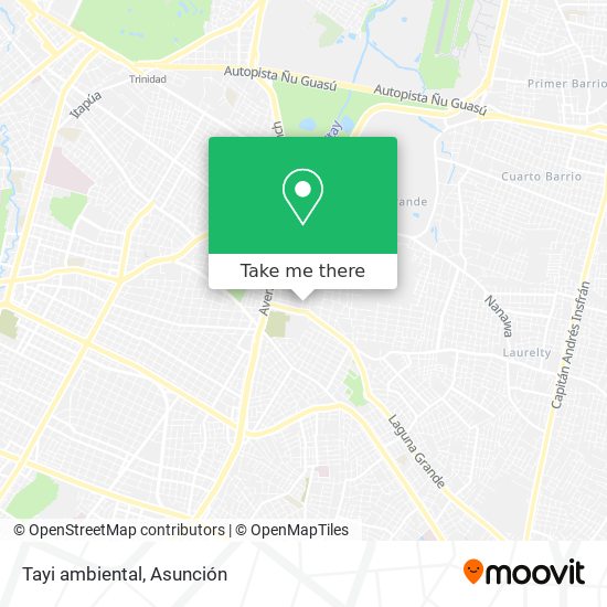 Mapa de Tayi ambiental