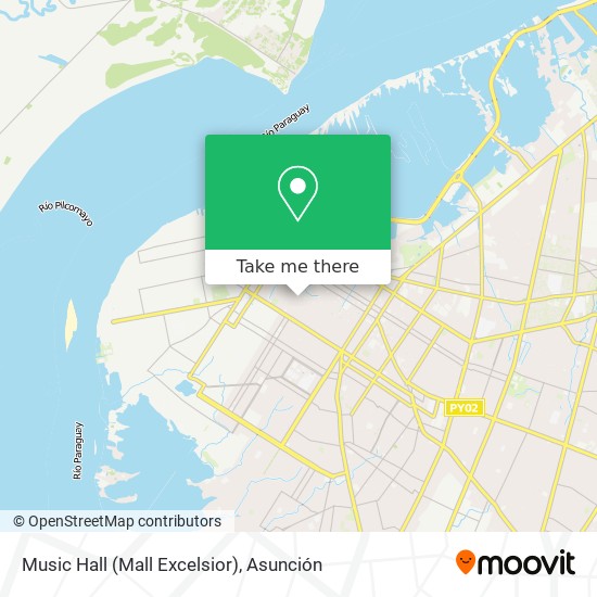Music Hall (Mall Excelsior) map