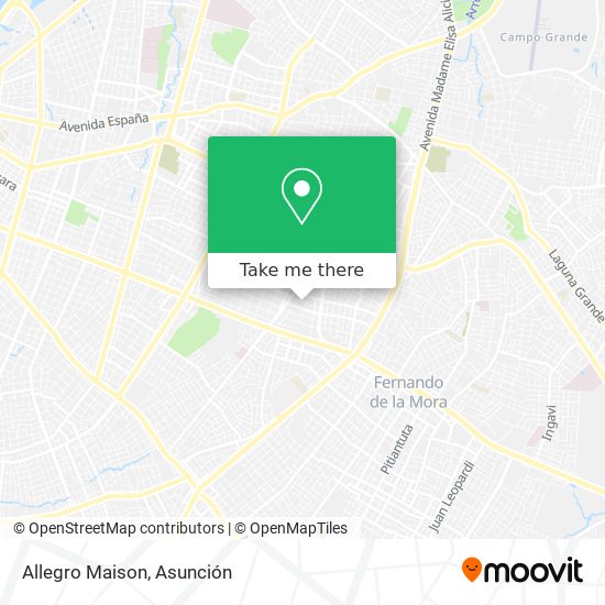 Allegro Maison map