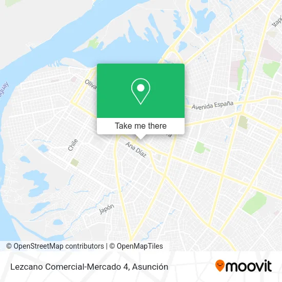 Lezcano Comercial-Mercado 4 map