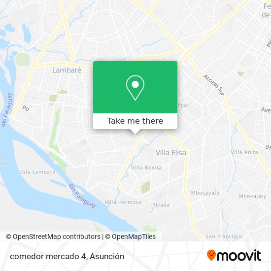 Mapa de comedor mercado 4