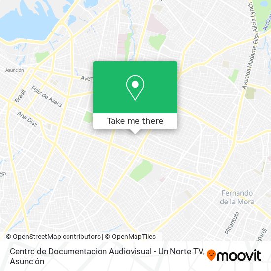 Centro de Documentacion Audiovisual - UniNorte TV map