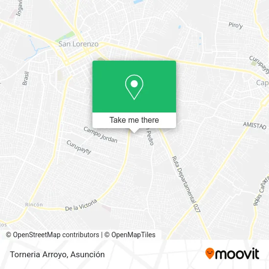 Torneria Arroyo map