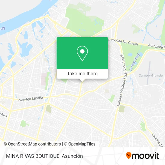 MINA RIVAS BOUTIQUE map
