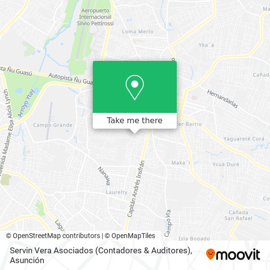 Servin Vera Asociados (Contadores & Auditores) map