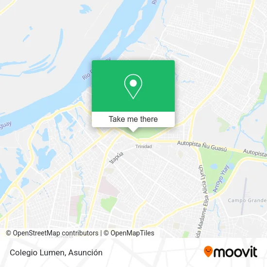 Colegio Lumen map