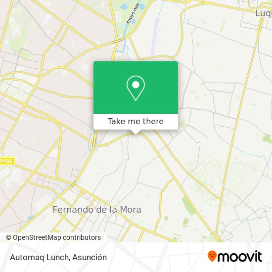 Automaq Lunch map